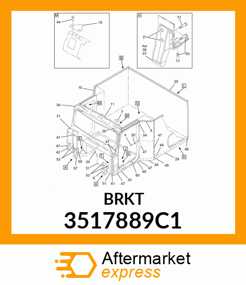 BRKT 3517889C1