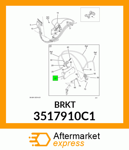 BRKT 3517910C1