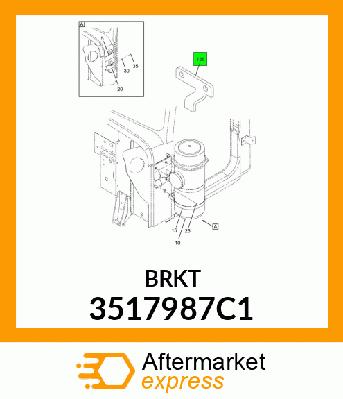 BRKT 3517987C1