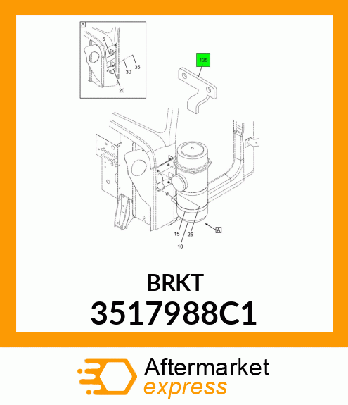BRKT 3517988C1