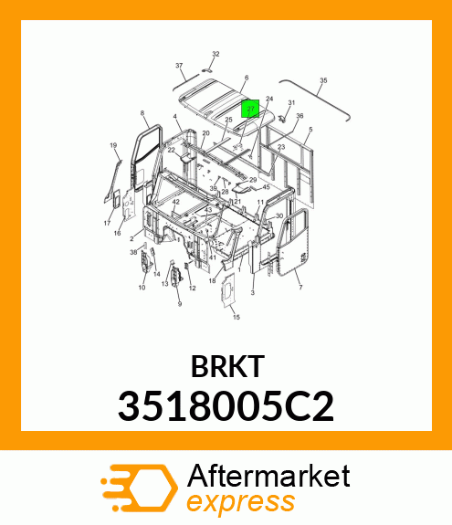 BRKT 3518005C2