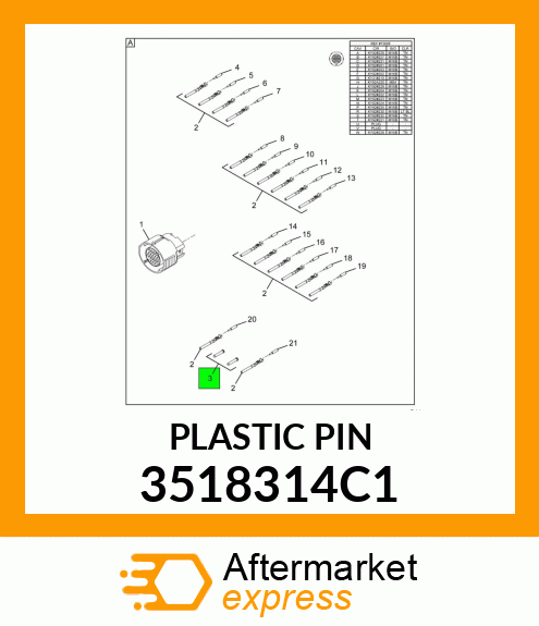 PLATICPIN 3518314C1