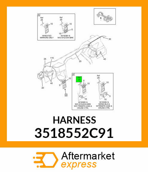 HARNESS 3518552C91