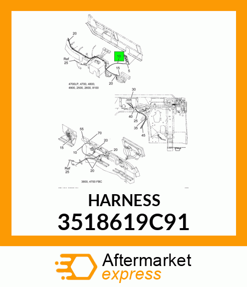 HARNESS 3518619C91