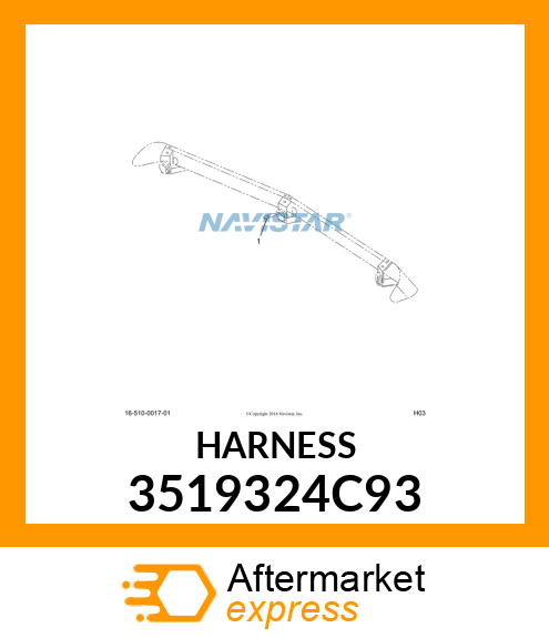 HARNESS 3519324C93