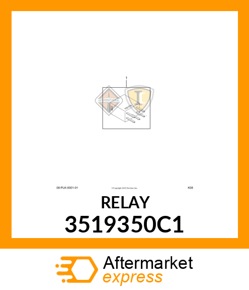 RELAY 3519350C1