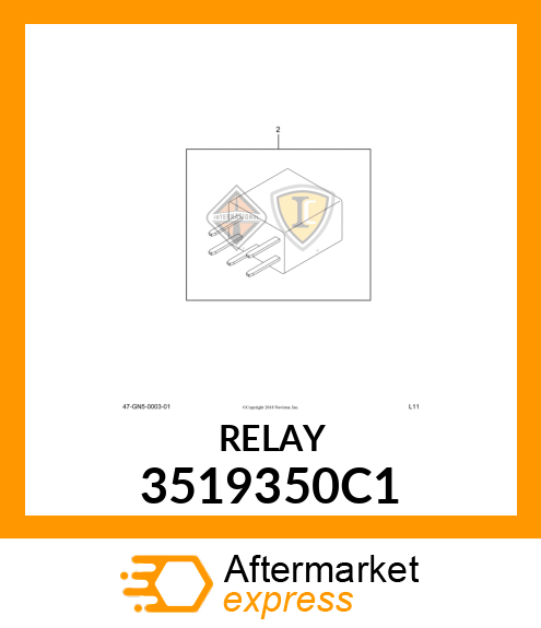 RELAY 3519350C1