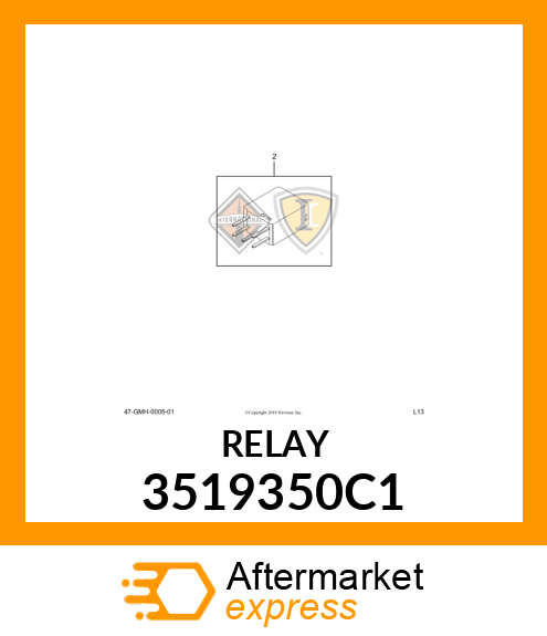 RELAY 3519350C1