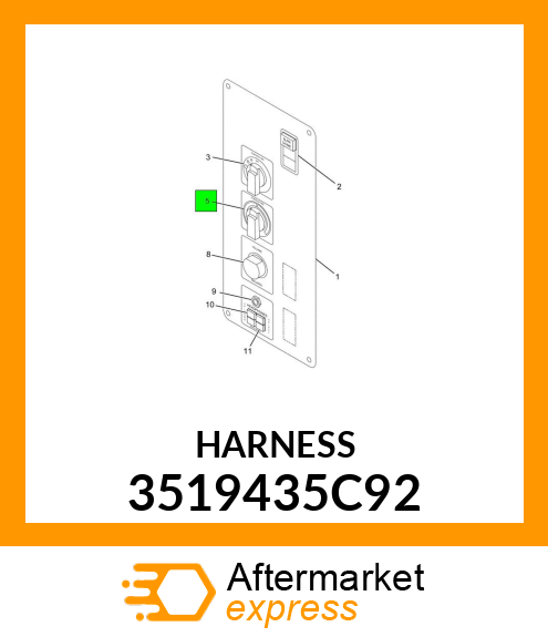 HARNESS 3519435C92