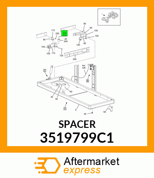 SPACER 3519799C1