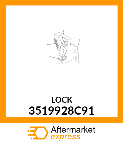 LOCK 3519928C91