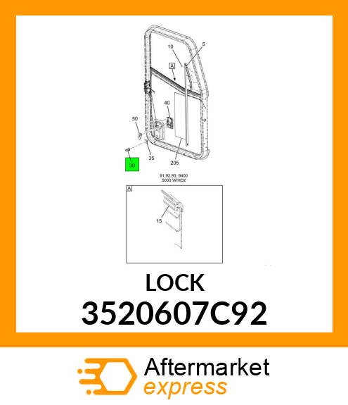 LOCK 3520607C92