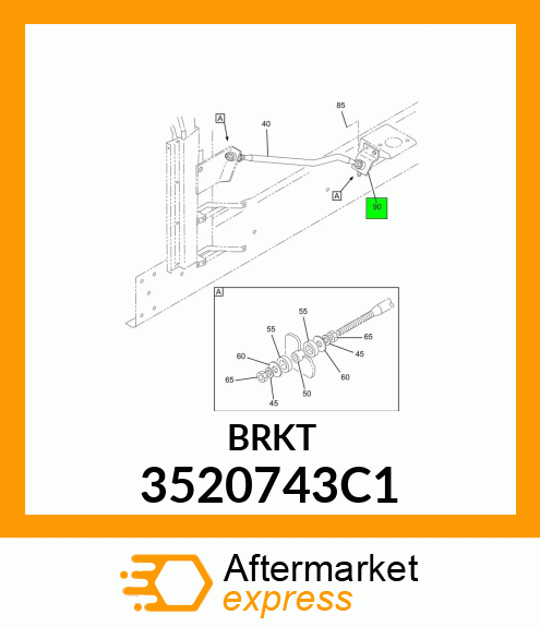 BRKT 3520743C1