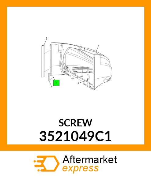 SCREW 3521049C1