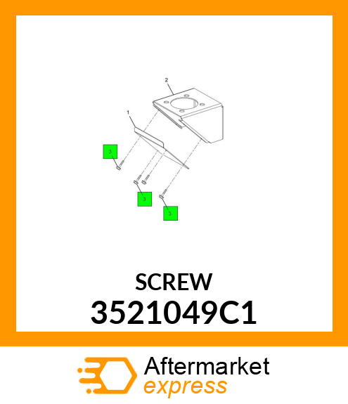 SCREW 3521049C1