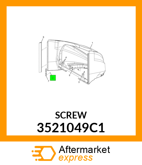 SCREW 3521049C1