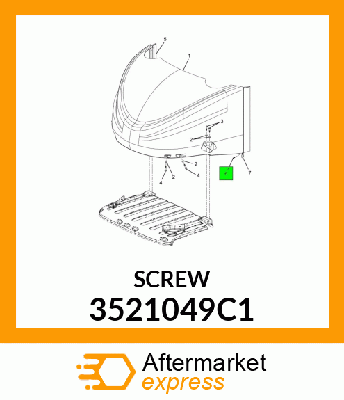 SCREW 3521049C1