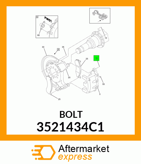 BOLT 3521434C1