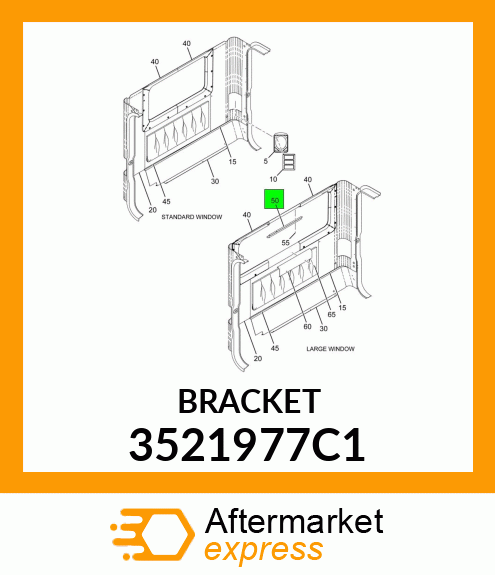 BRACKET 3521977C1