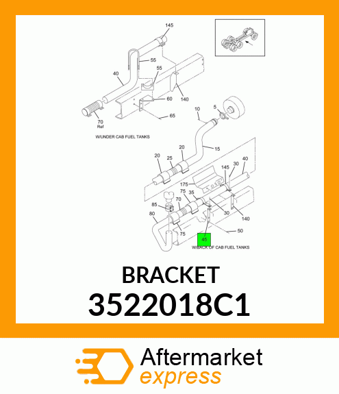 BRACKET 3522018C1