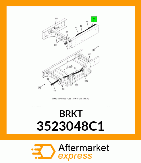 BRKT 3523048C1