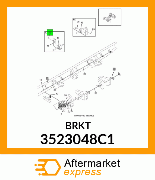 BRKT 3523048C1