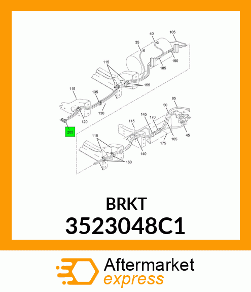 BRKT 3523048C1