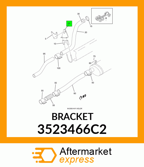 BRACKET 3523466C2