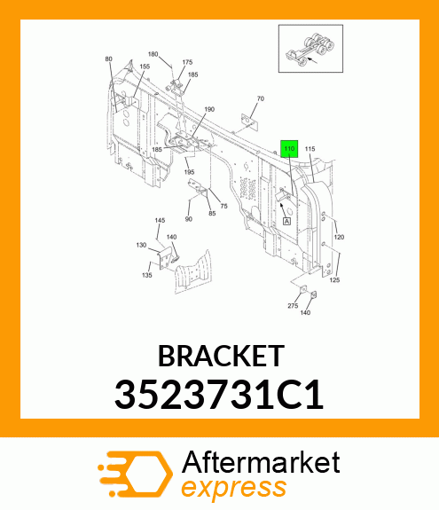 BRACKET 3523731C1