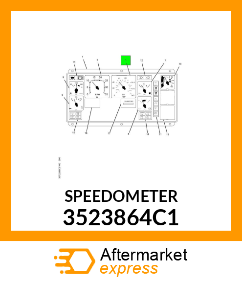 SPEEDOMETER 3523864C1