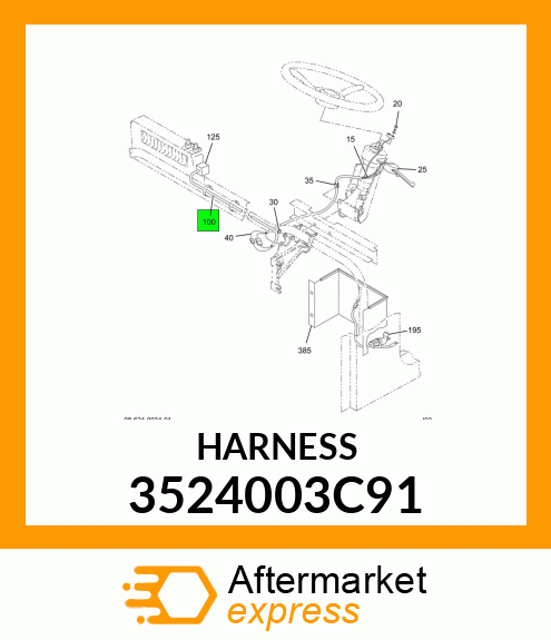 HARNESS 3524003C91