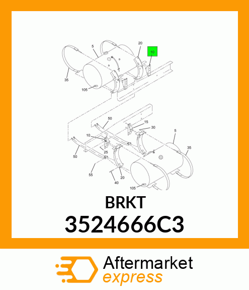 BRKT 3524666C3