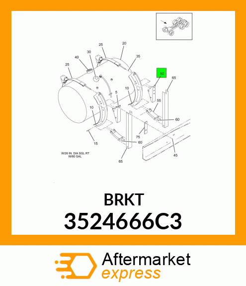 BRKT 3524666C3