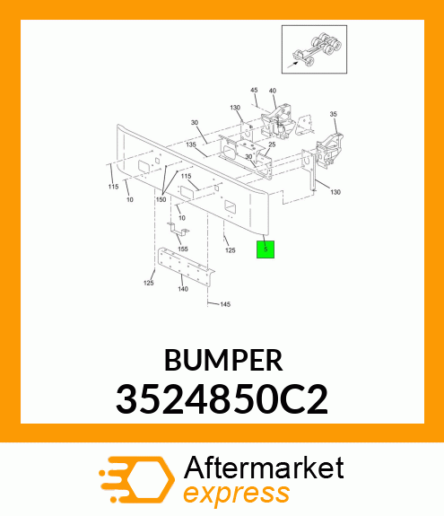 BUMPER 3524850C2