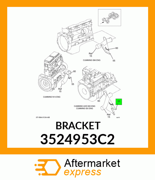 BRACKET 3524953C2