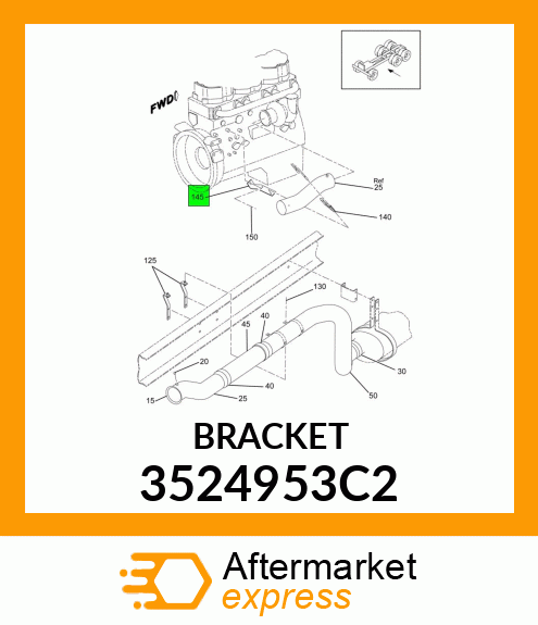 BRACKET 3524953C2