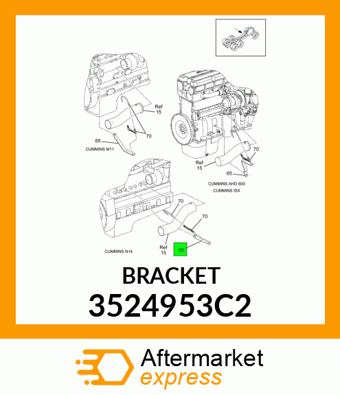 BRACKET 3524953C2