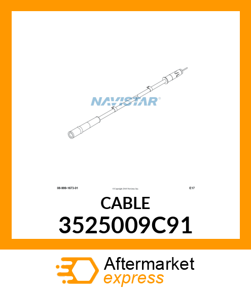 CABLE 3525009C91