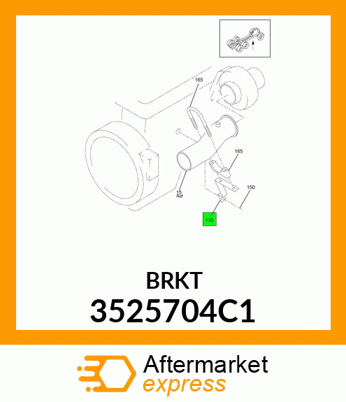 BRKT 3525704C1