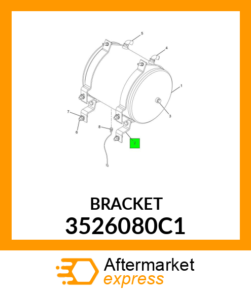 BRACKET 3526080C1