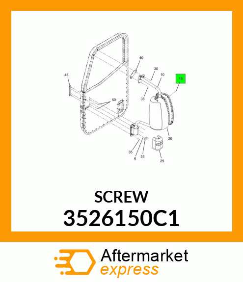 SCREW 3526150C1