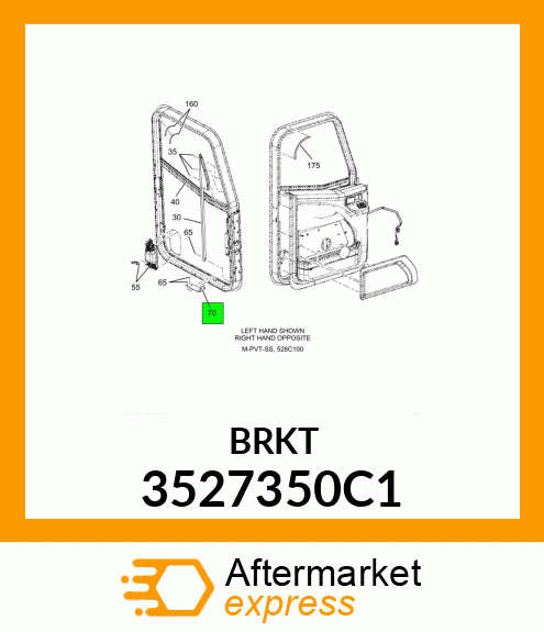 BRKT 3527350C1
