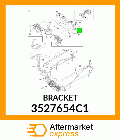 BRACKET 3527654C1