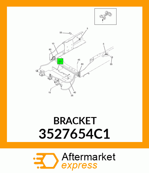 BRACKET 3527654C1