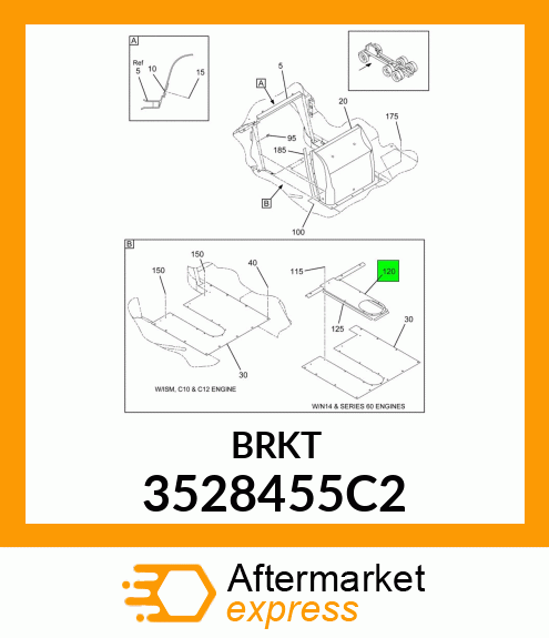 BRKT 3528455C2