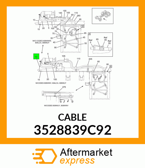 CABLE 3528839C92