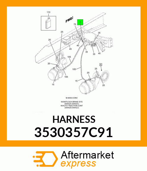 HARNESS 3530357C91