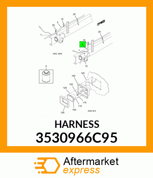 HARNESS 3530966C95