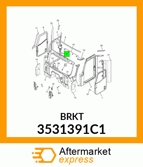 BRKT 3531391C1