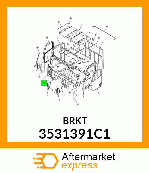 BRKT 3531391C1